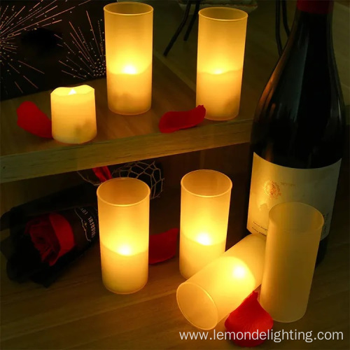 Flameless Candles with Rechargeable Candle Tea Lights